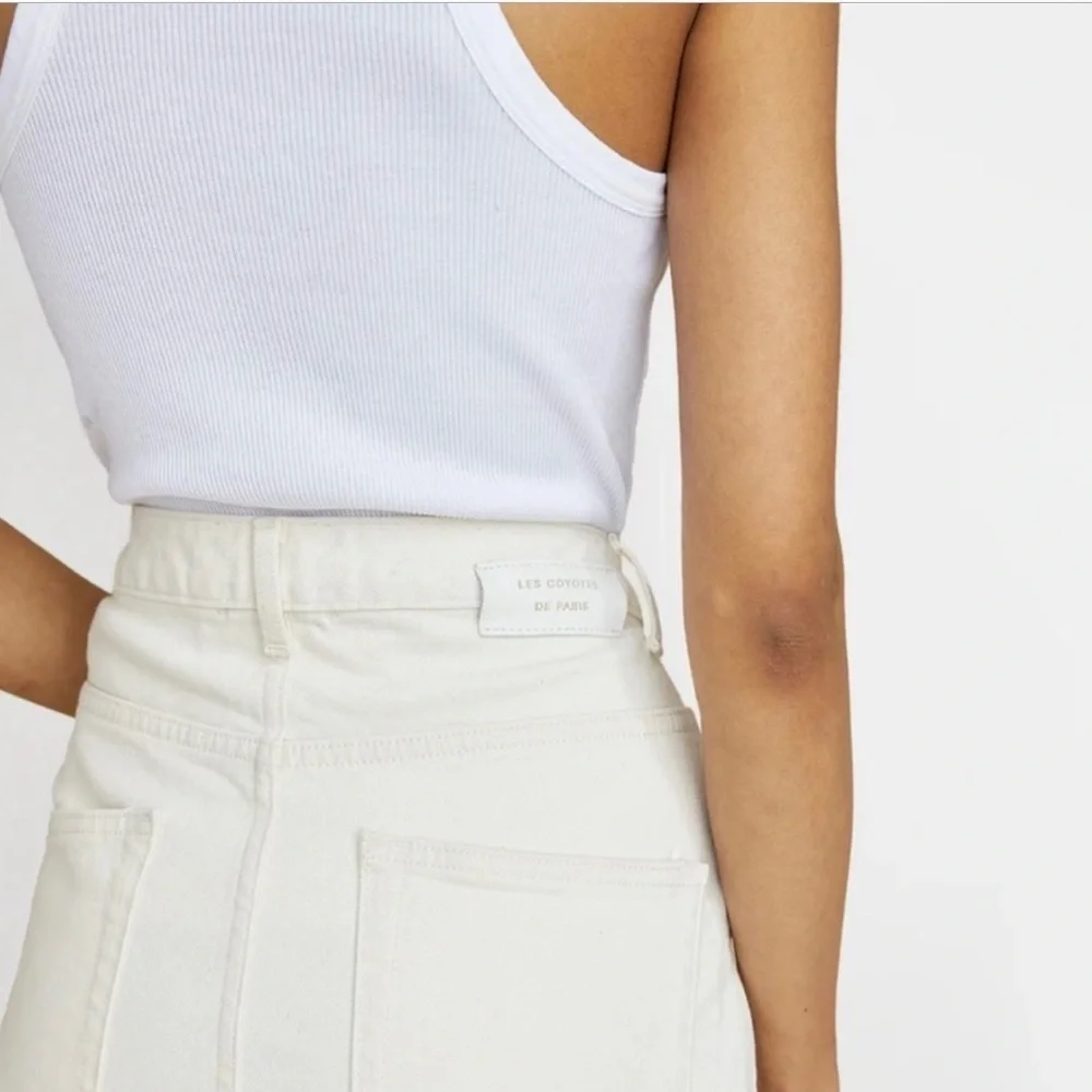 Les Coyotes De Paris Dewi Jeans in White Size US 26 FR 34 - Picture 6 of 10